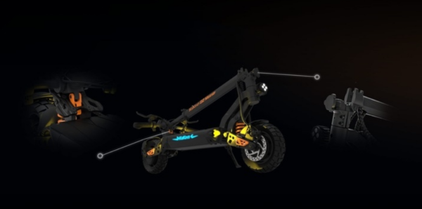 Kukirin G2 Master 2000 W 60 km/h 2025 naujas modelis