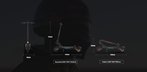 Kukirin G2 Master 2000 W 60 km/h 2025 naujas modelis