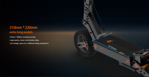 Elektrinis paspirtukas KuKirin G4 70km/h  2025 naujausias modelis