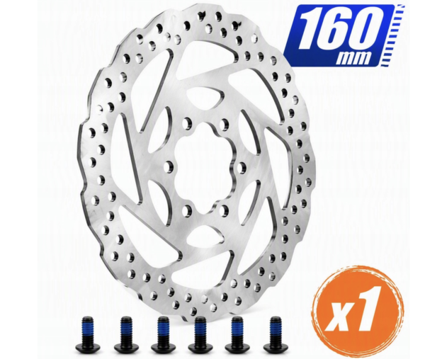 Stabdymo diskas Kukirin G4 160mm ventiliuojamas Stabdymo diskas Kukirin G4 160mm ventiliuojamas
